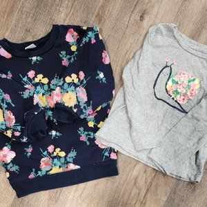 3T Gap Sweater and Long Sleeve Shirt